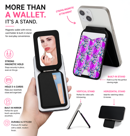 Raccoon Razzle Phone Wallet
