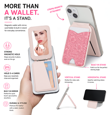 Rose & Rawhide Phone Wallet