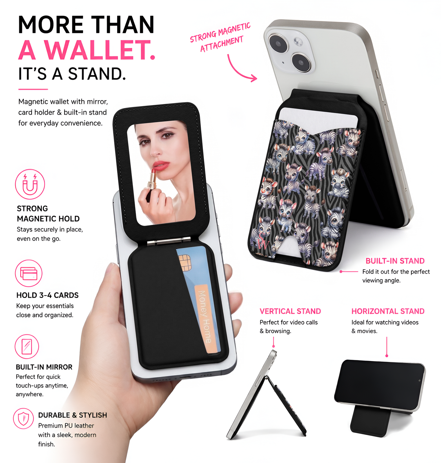 Stripe Hype Phone Wallet