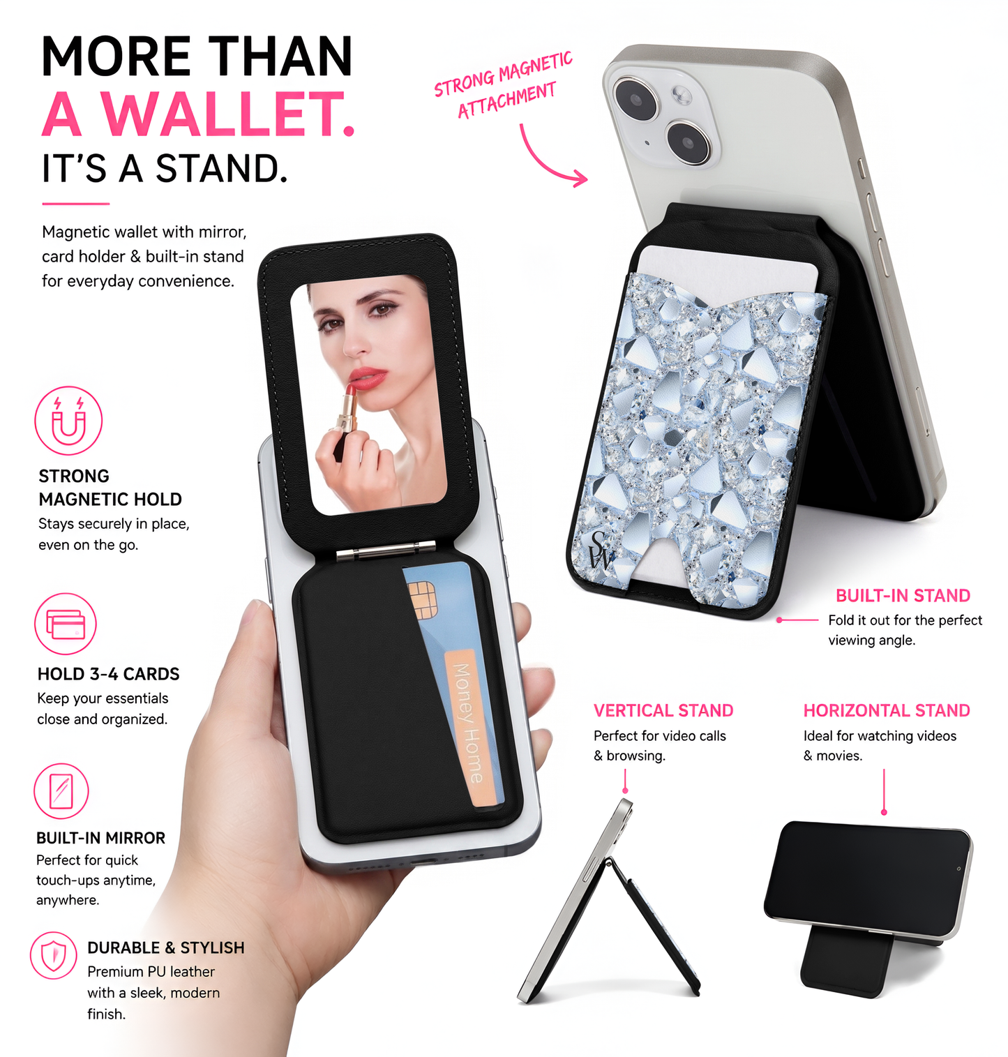 Arctic Spark Phone Wallet