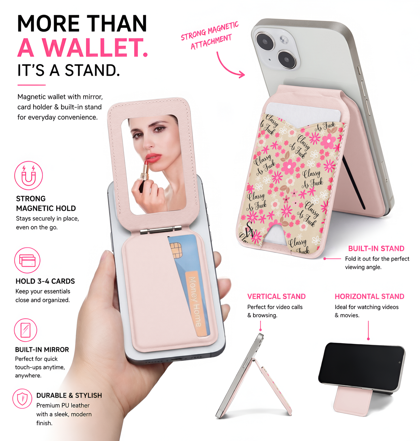 Classy as Fuck Phone Wallet