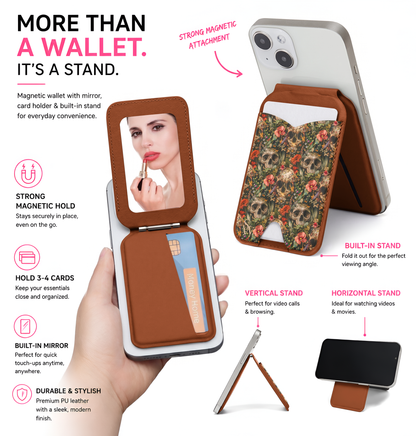 Crystal Crypt Phone Wallet