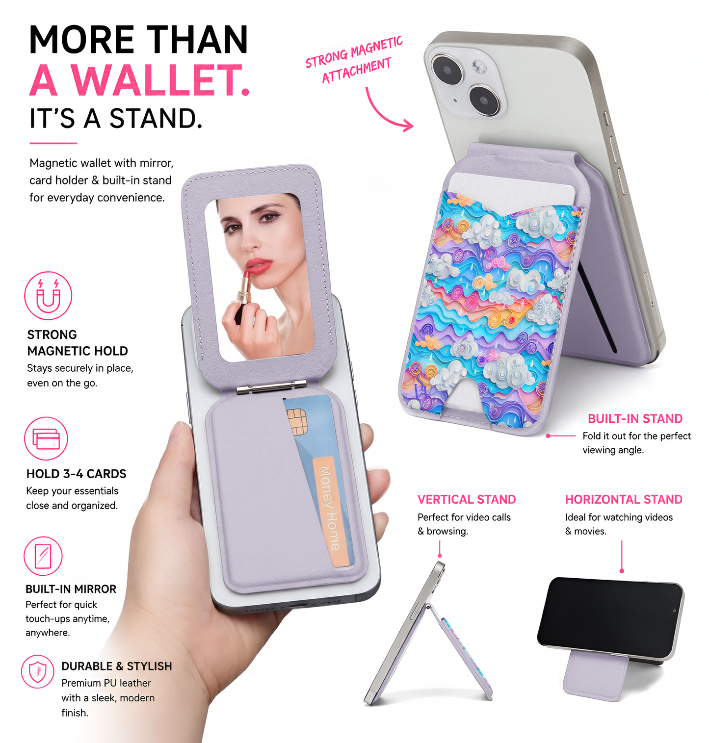 Dreamy Drizzle Phone Wallet