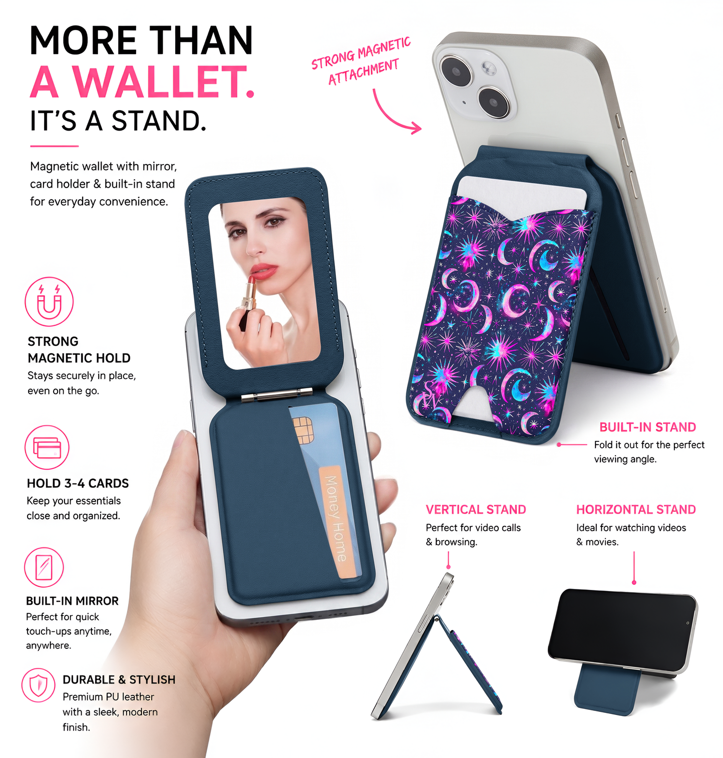 Electric Eclipse Phone Wallet