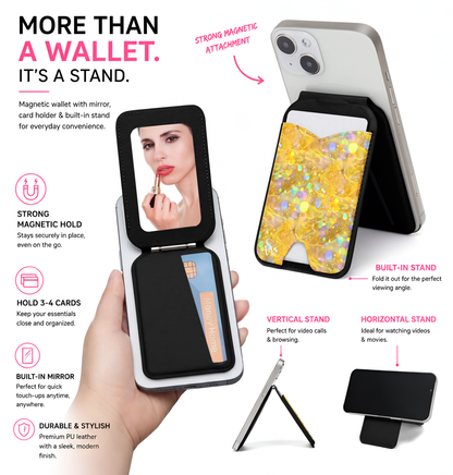 Golden Aura Phone Wallet