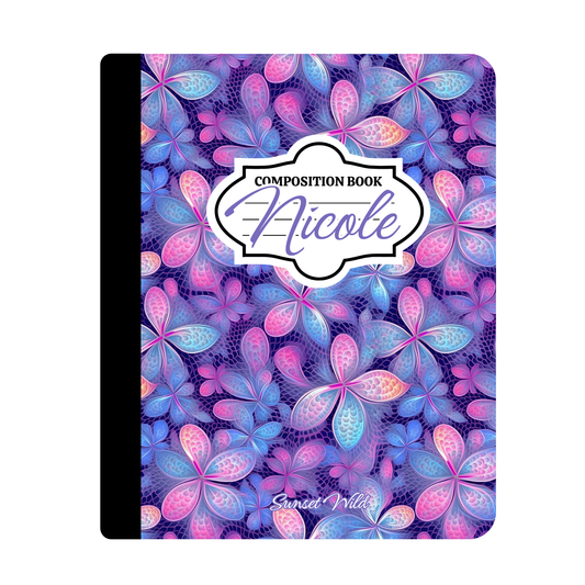 Petal Pop Custom Notebook