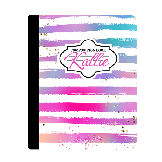 Polished Pastels Custom Notebook