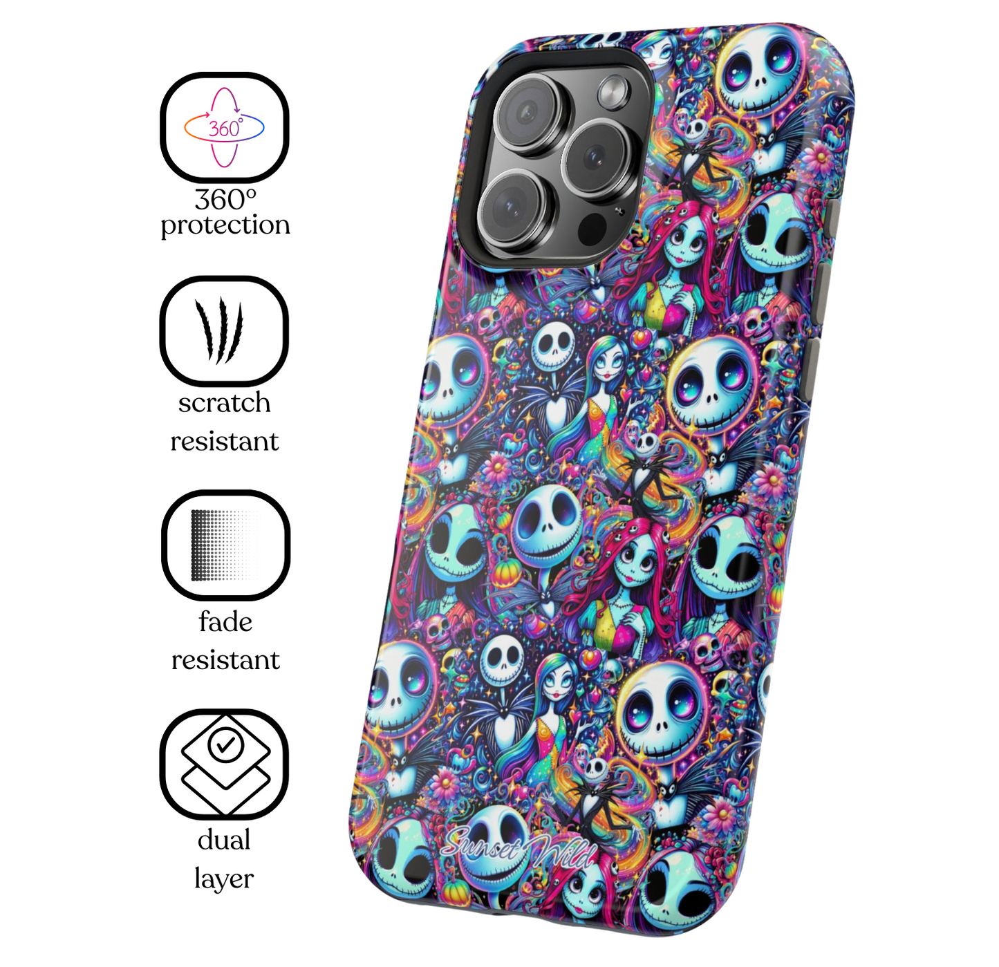 Neon Nightmares MagSafe Case