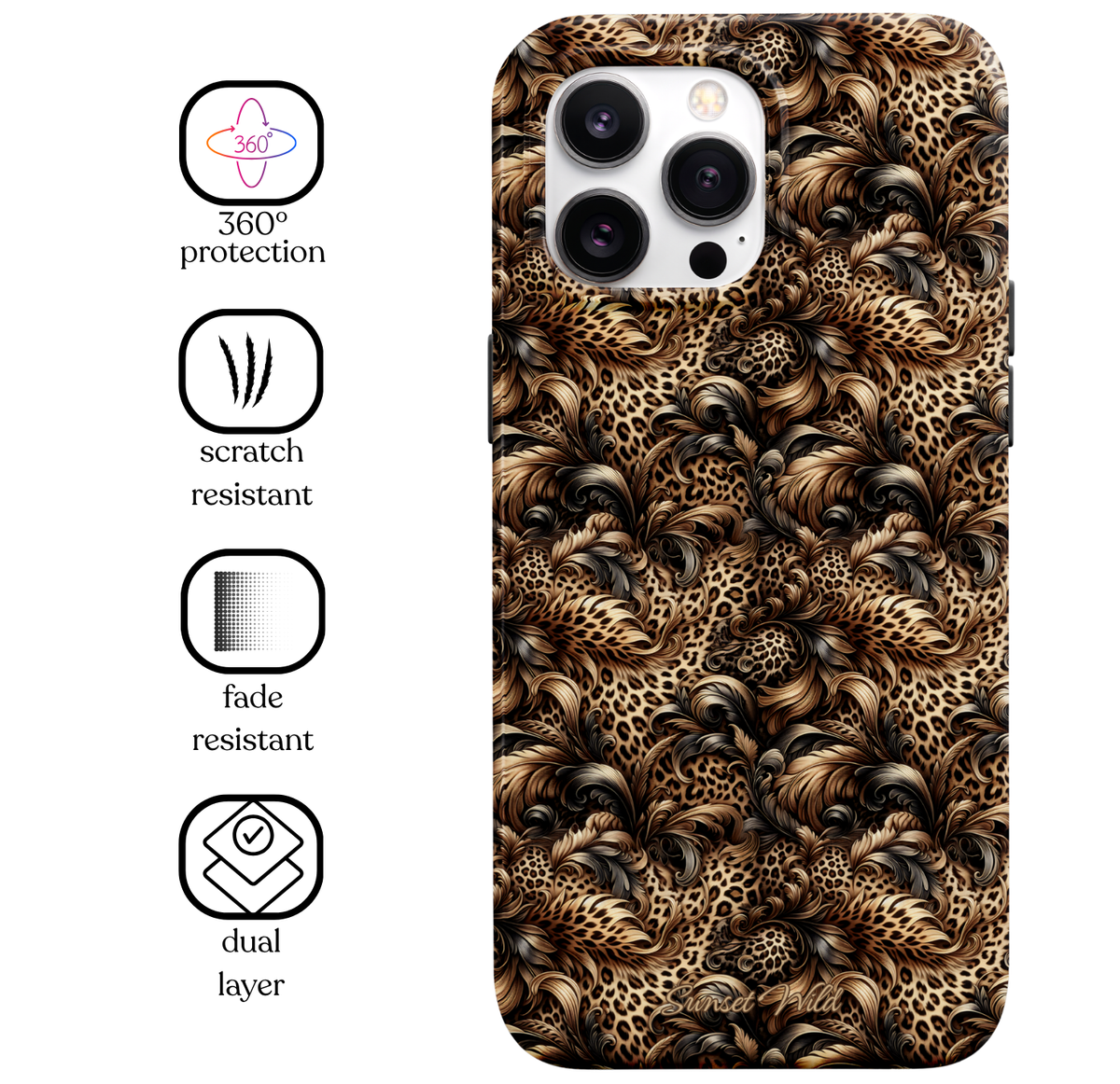 Leopard Fever MagSafe Phone Case