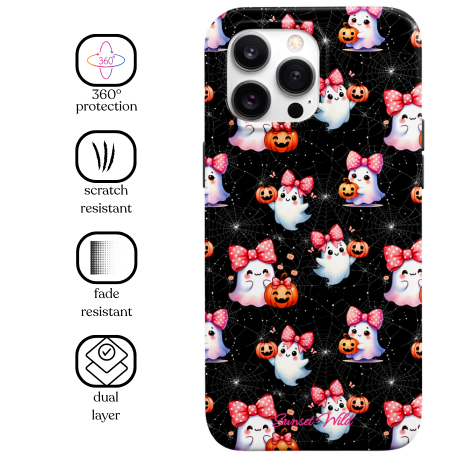 Boo in Bows MagSafe Phone Case