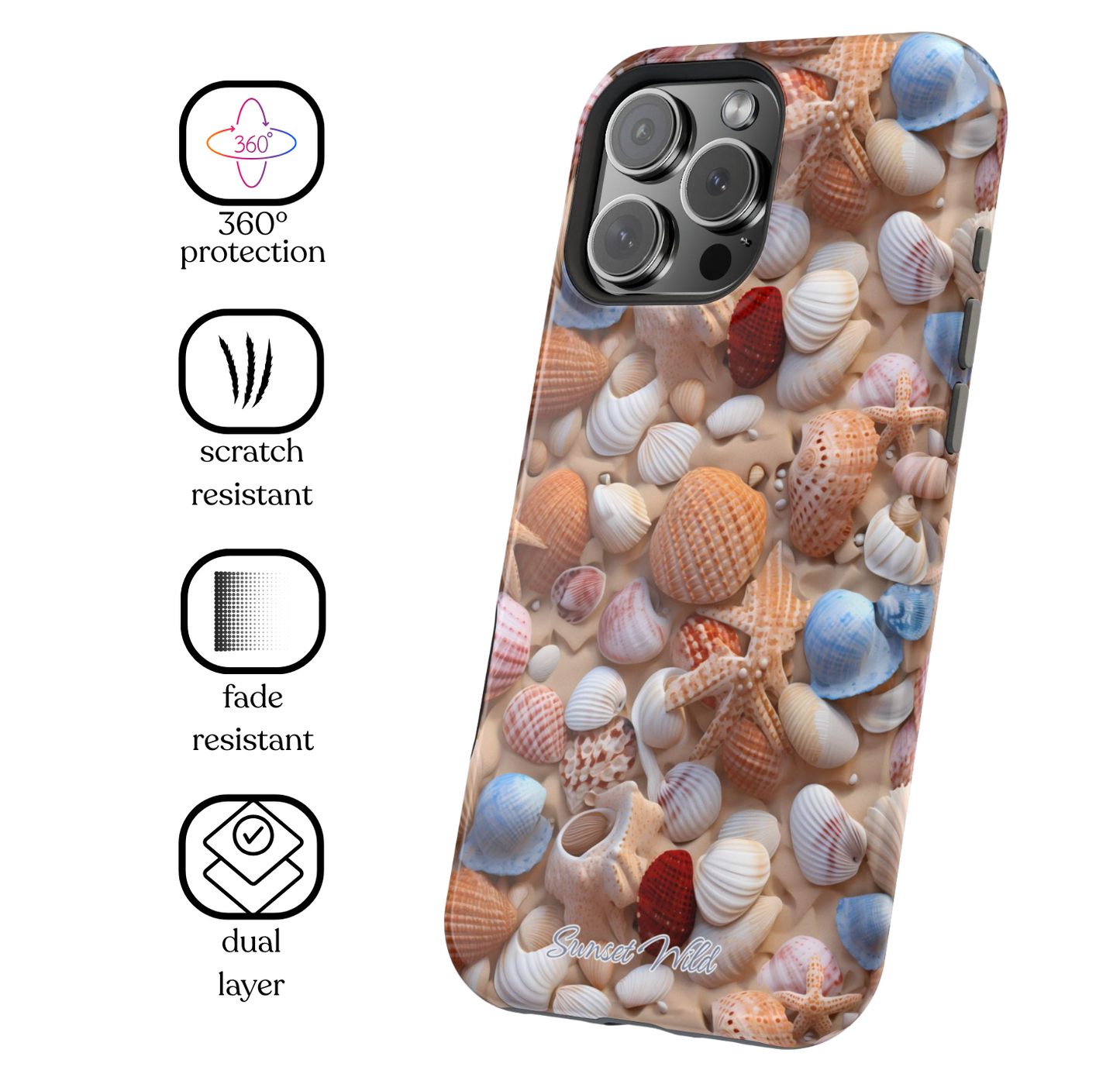 Shell Chic MagSafe Case