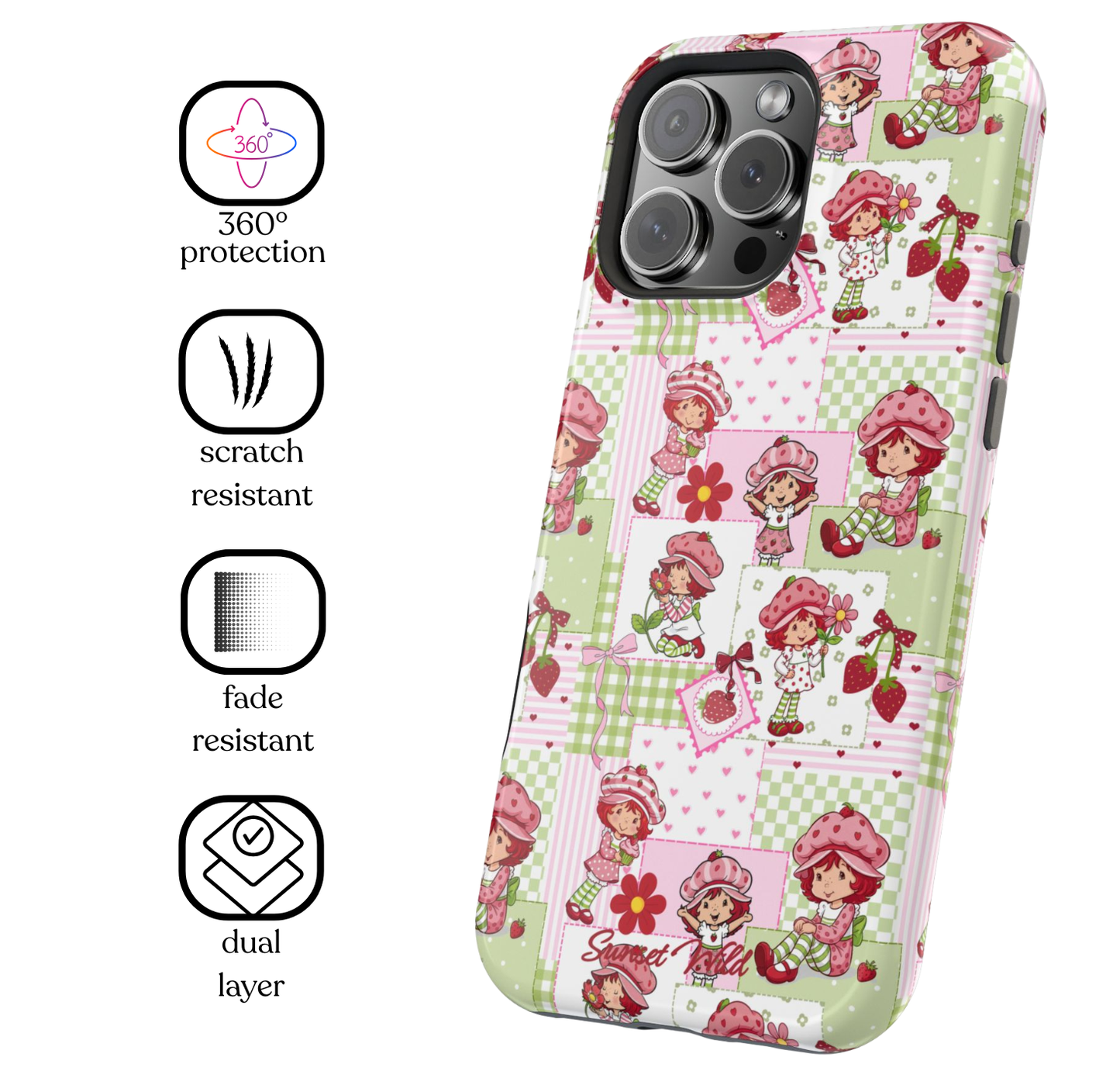 Strawberry Lane Phone Case