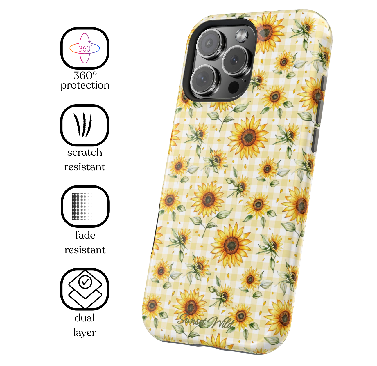 Summer Sunflowers Phone Case