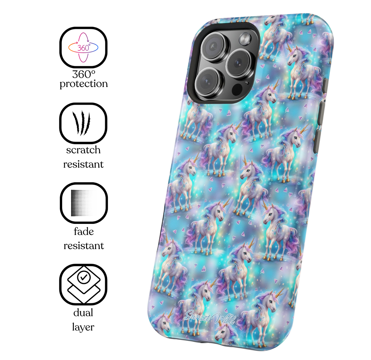 Unicorn Dreams MagSafe Case