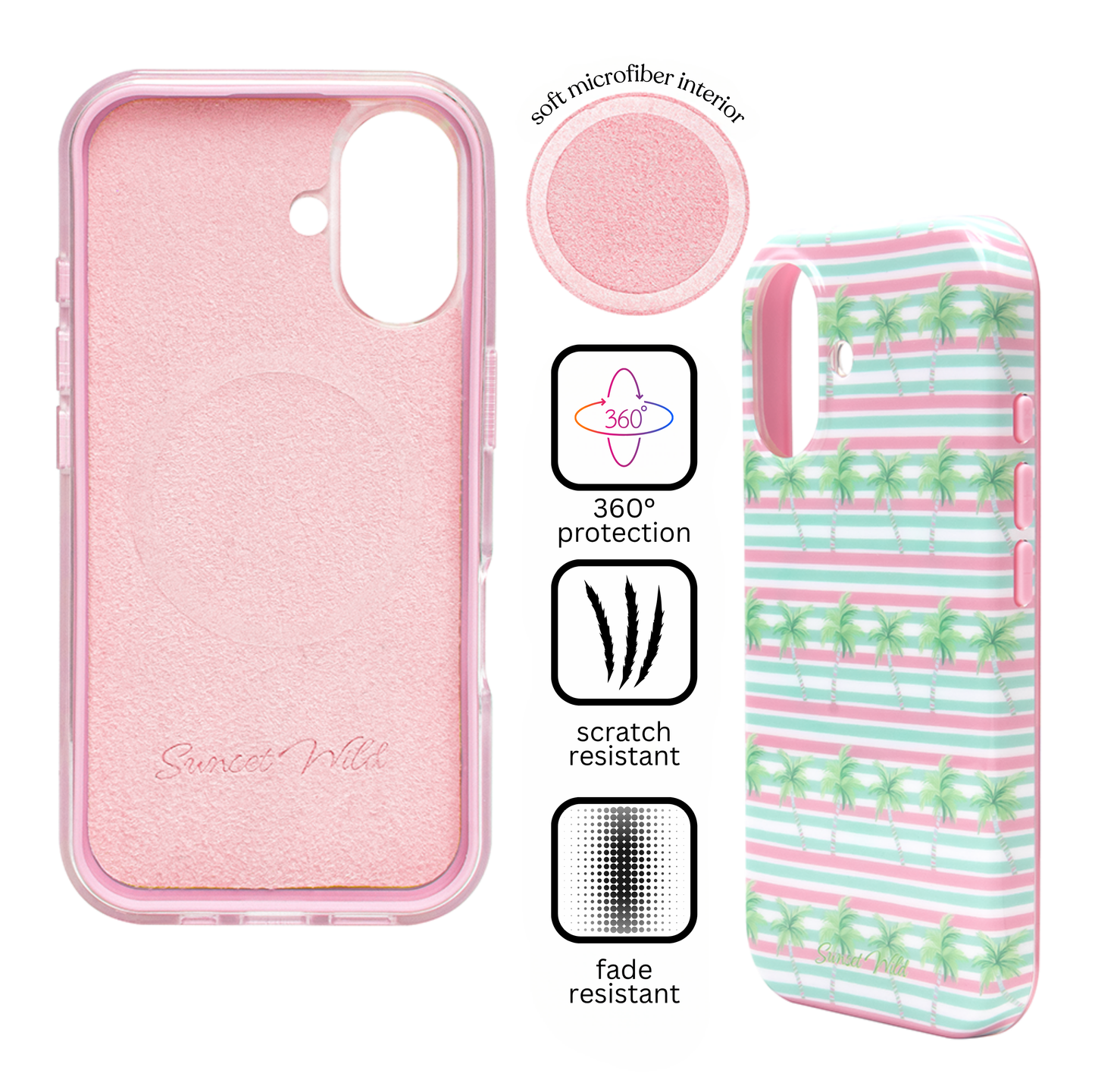 Preppy Palms Phone Case
