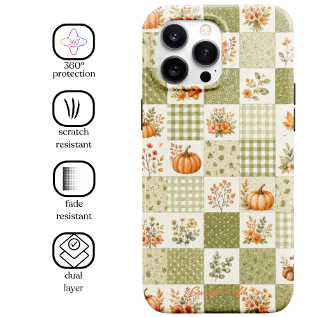 Pumpkin Patchwork MagSafe Phone Case