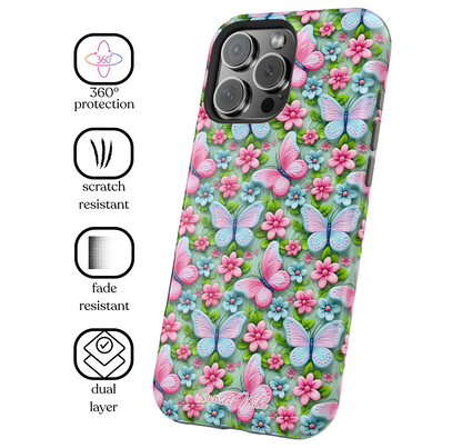 Butterfly Bloom MagSafe Case