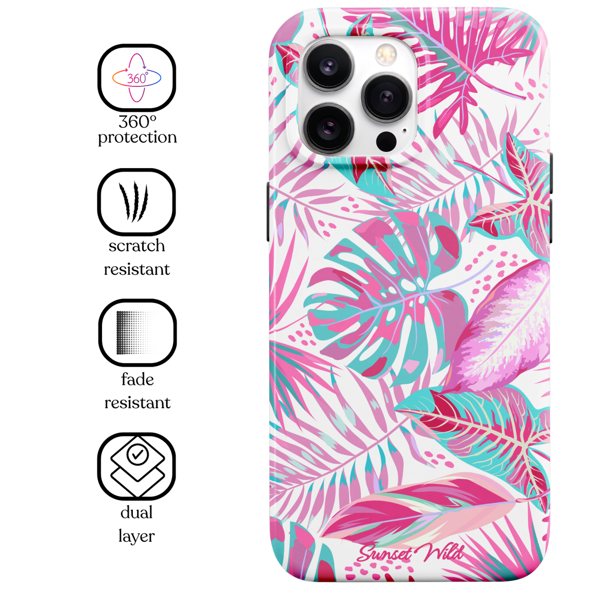 Cotton Candy Coast MagSafe Phone Case