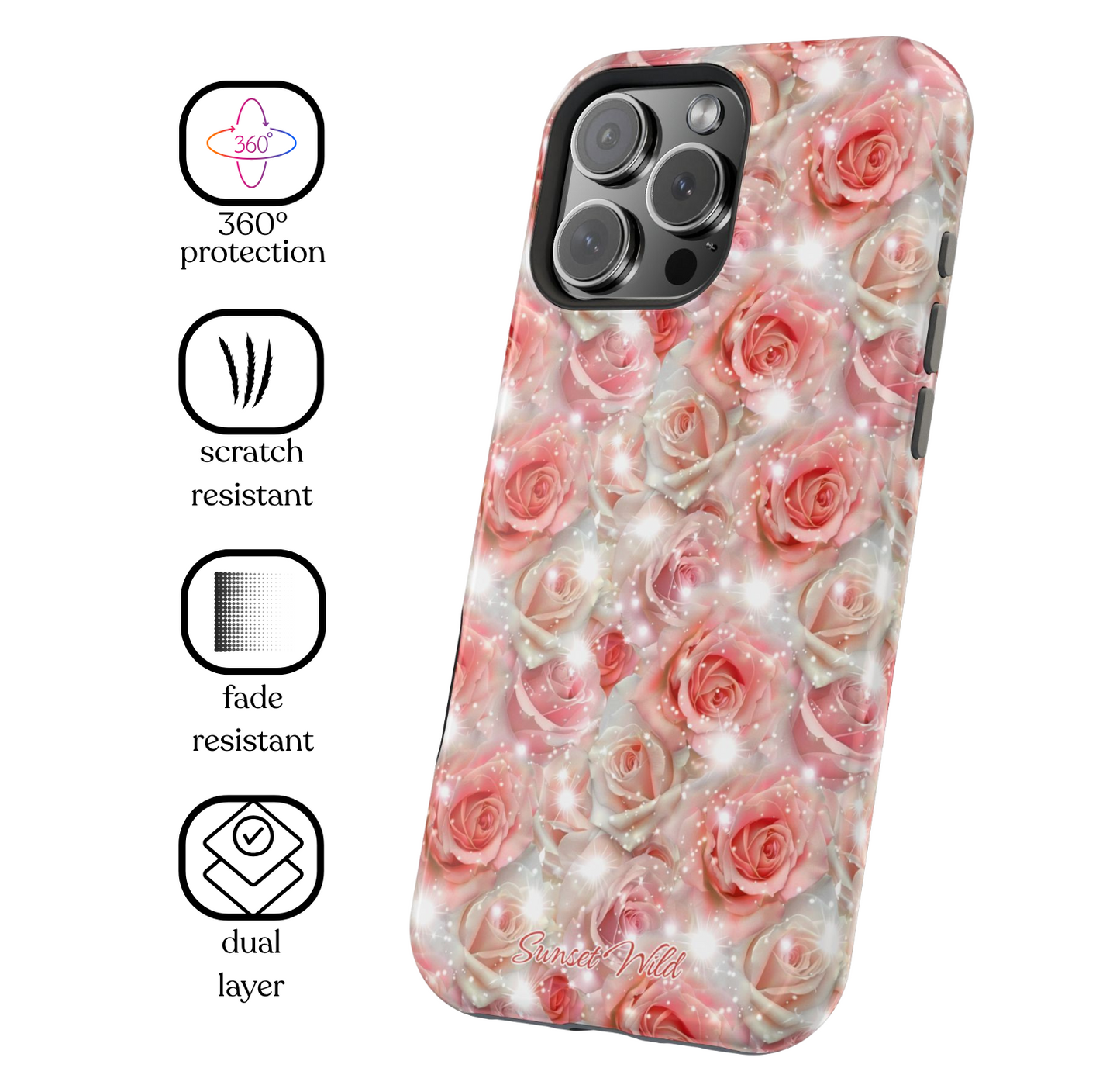 Rosé Romance MagSafe Case