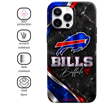 Bills Marble MagSafe Phone Case