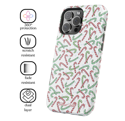 Candy Cane Lane MagSafe Case