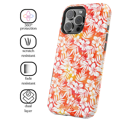 Hibiscus Heatwave Phone Case