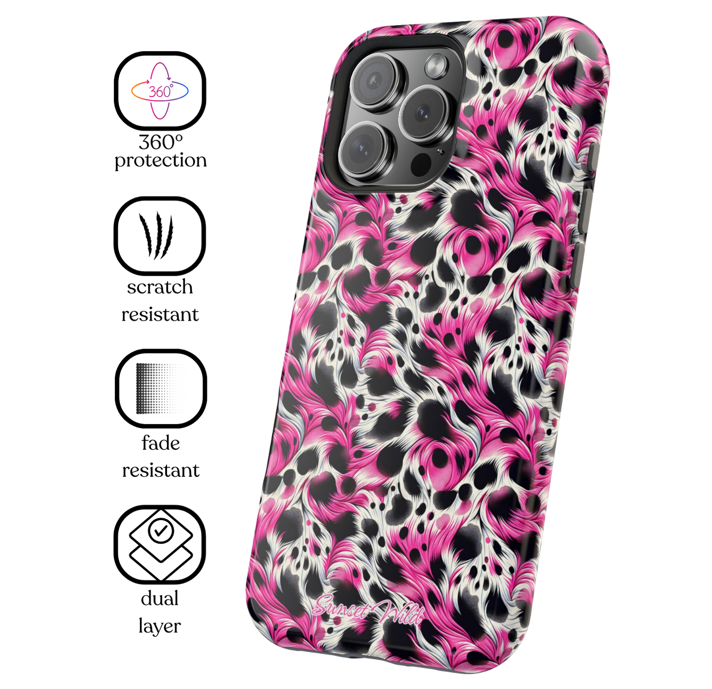 Fierce Feathers MagSafe Case