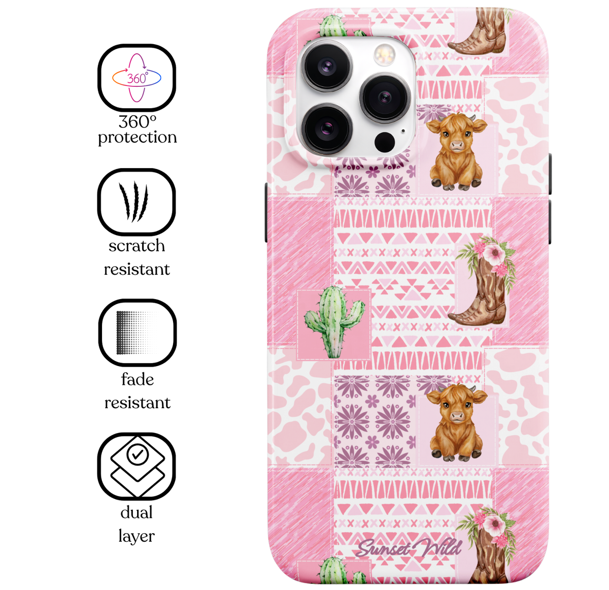 Highland Blush MagSafe Phone Case