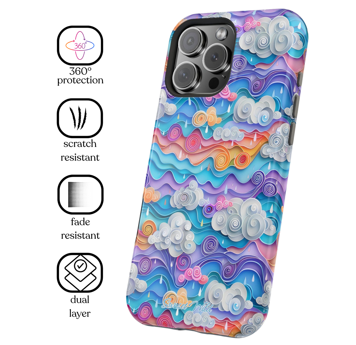 Dreamy Drizzle MagSafe Case