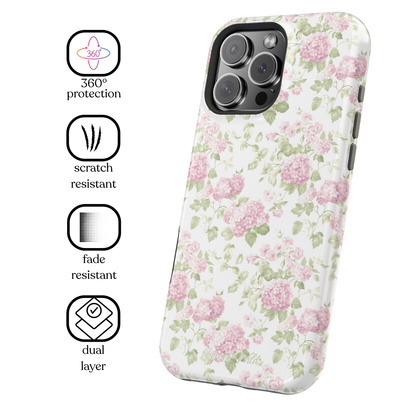 Vintage Hydrangeas MagSafe Case