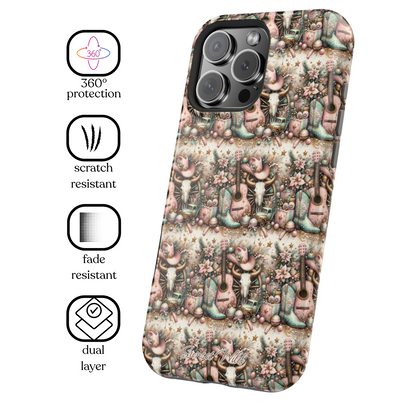 Cowgirl Christmas MagSafe Case