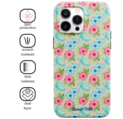 Turtle Tropics MagSafe Phone Case