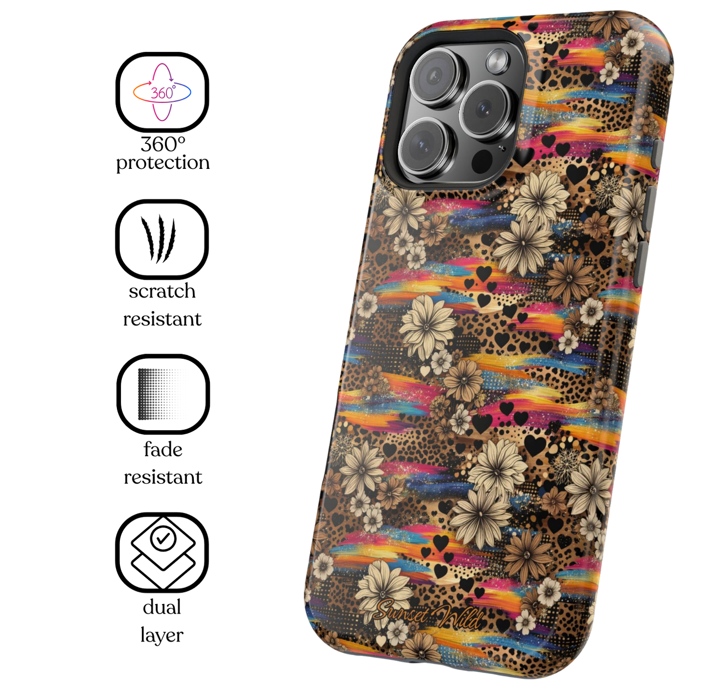 Untamed Beauty Phone Case