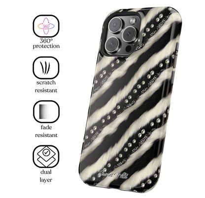 Zebra Glam MagSafe Case