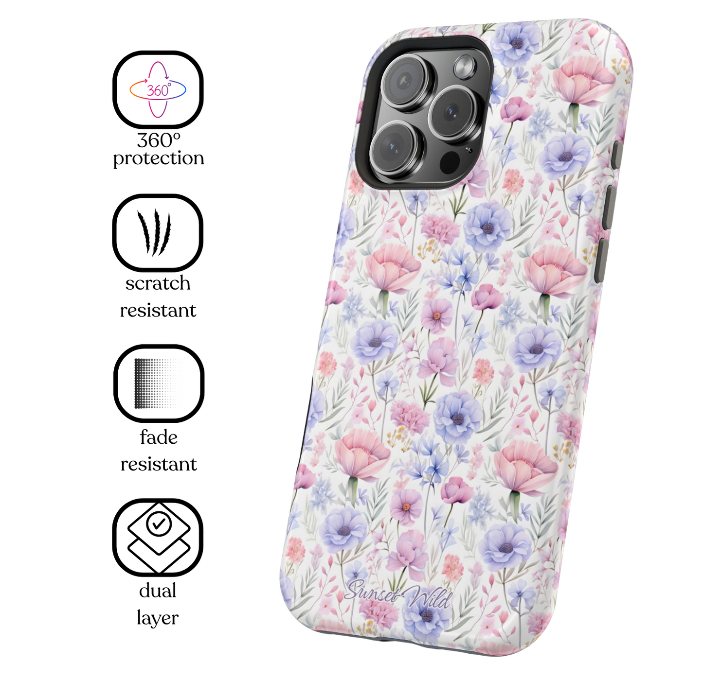 Serenity Bloom MagSafe Case