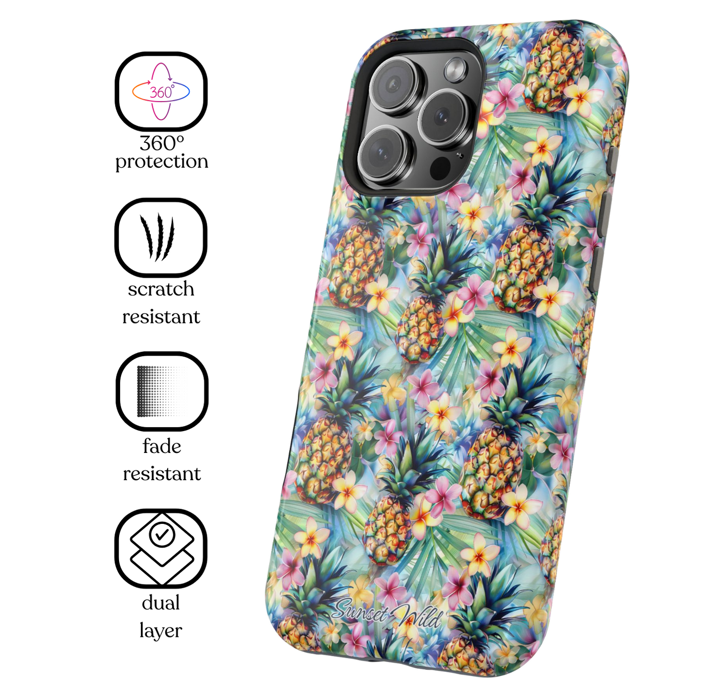 Pineapple Paradise MagSafe Case