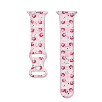 Cherry Picnic Watch Band