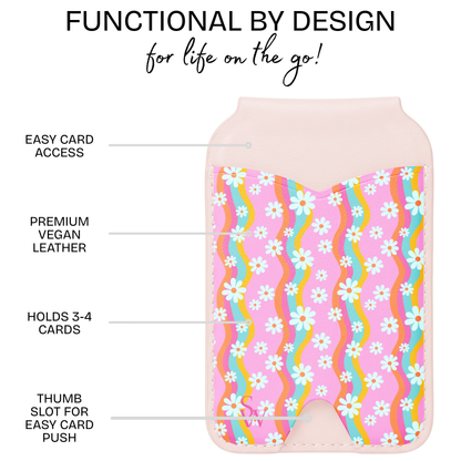 Groovy Bloom Phone Wallet