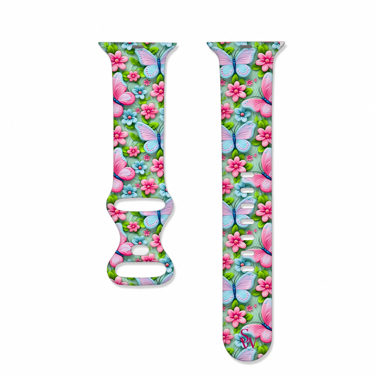 Butterfly Bloom Watch Band