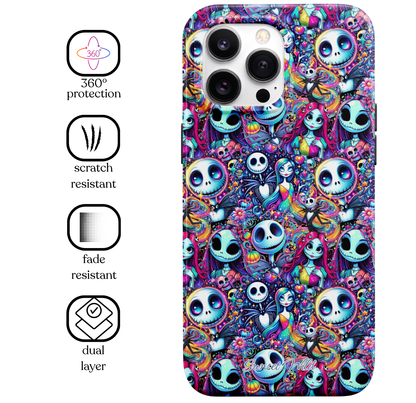 Neon Nightmares MagSafe Phone Case