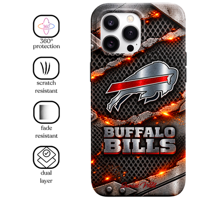 Bills Molten Steel MagSafe Phone Case