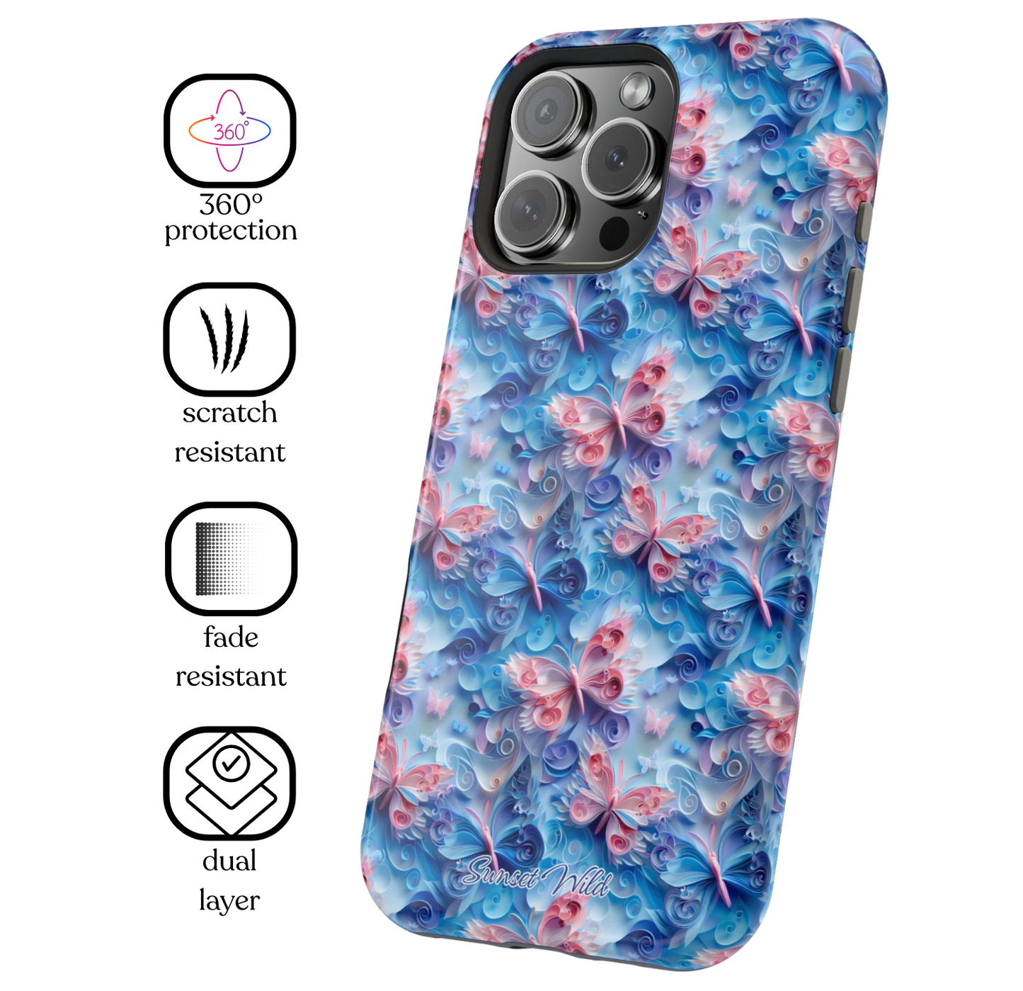 Flutter Fantasy MagSafe Case