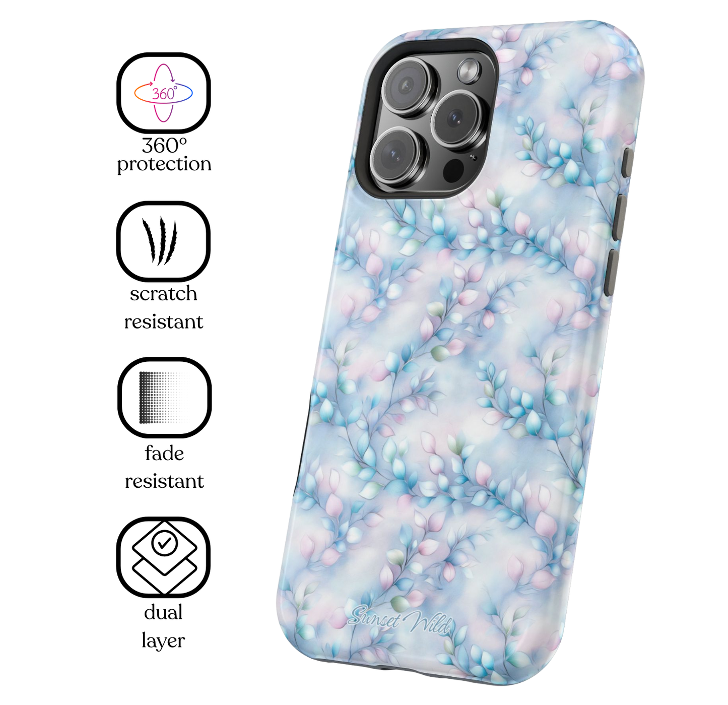 Whispering Leaves MagSafe Case