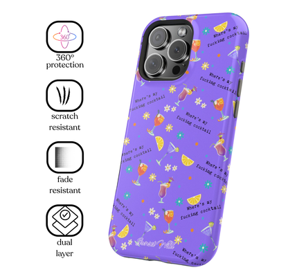 Where's My Fucking Cocktail MagSafe Case