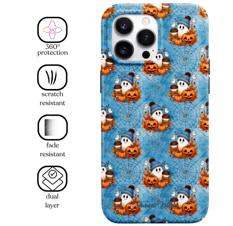 Pumpkin Brew & Boo MagSafe Phone Case