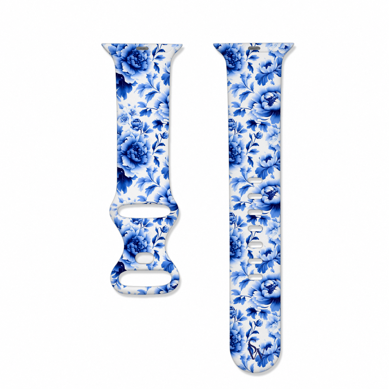 Blue Blossom Watch Band