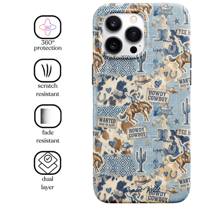 Howdy Cowboy MagSafe Phone Case