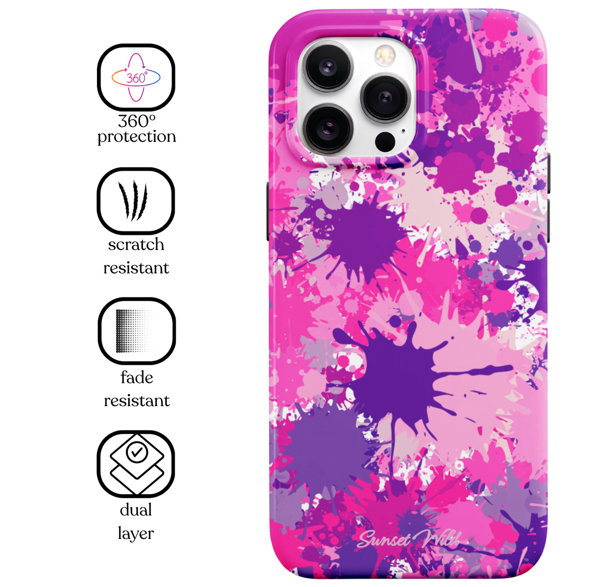 Paint Pop MagSafe Phone Case