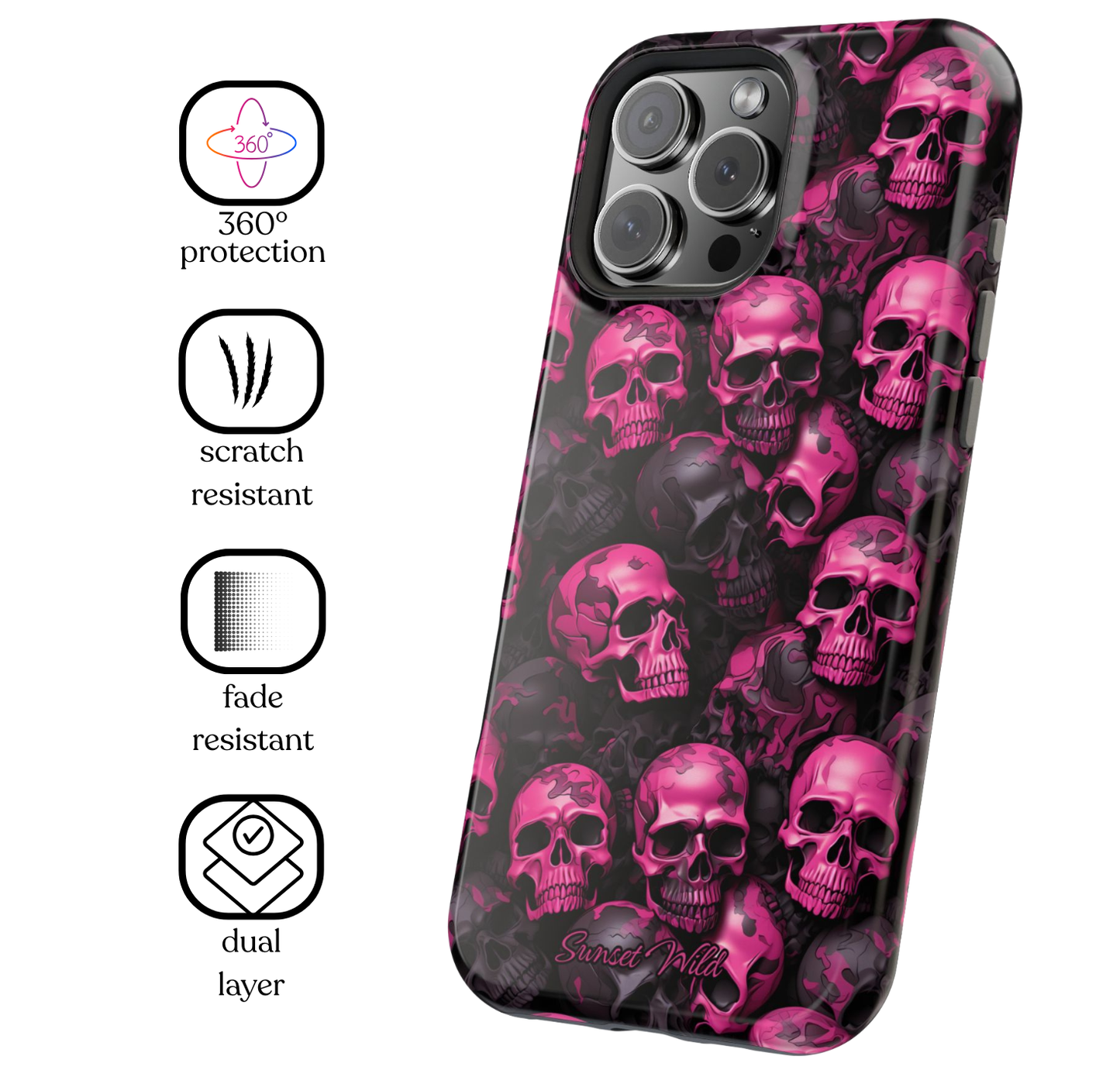 Pink Rebellion Phone Case