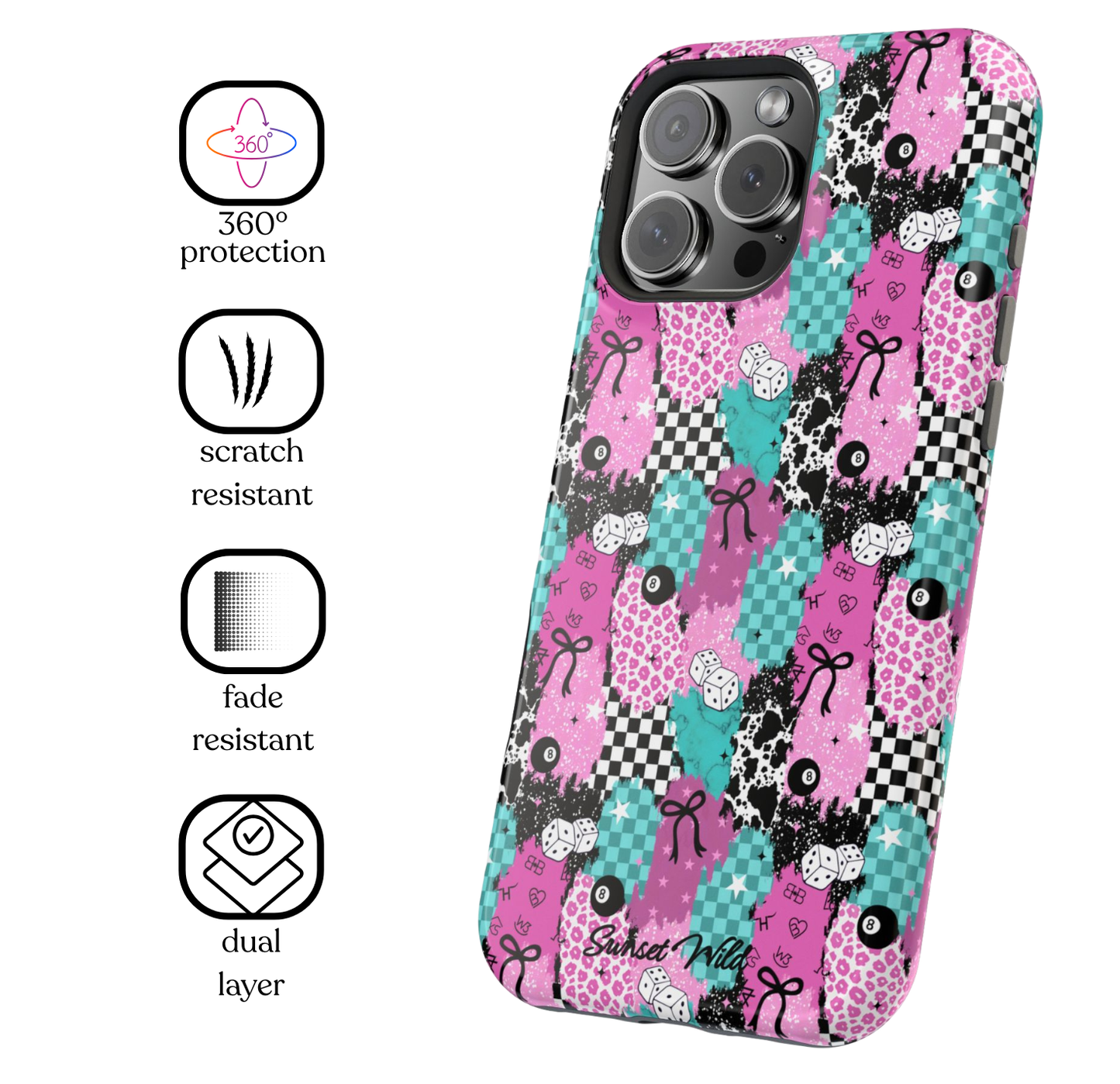 Western Wildcard Phone Case